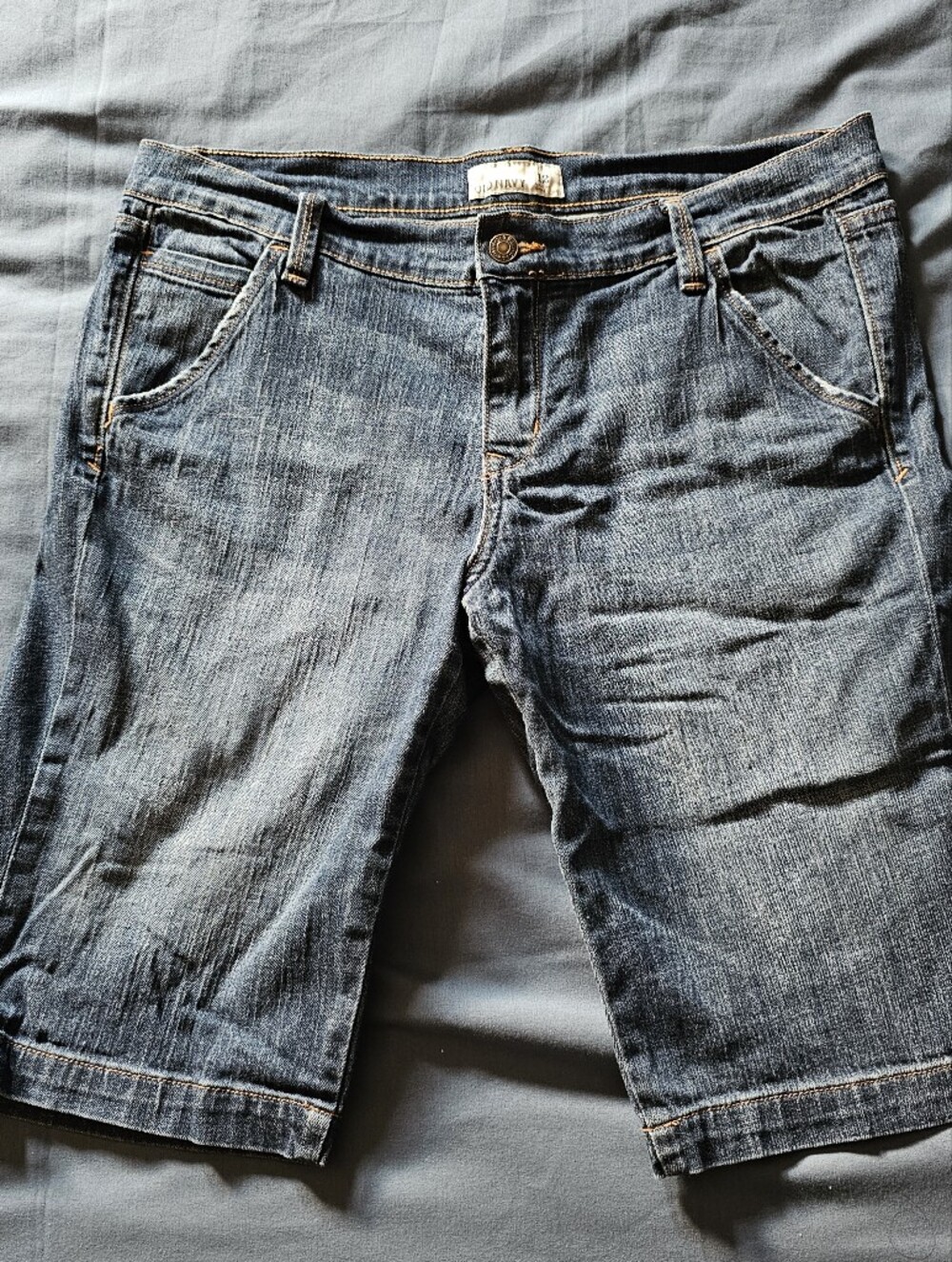 Old Navy Dark Blue Denim Jean Shorts Size 12